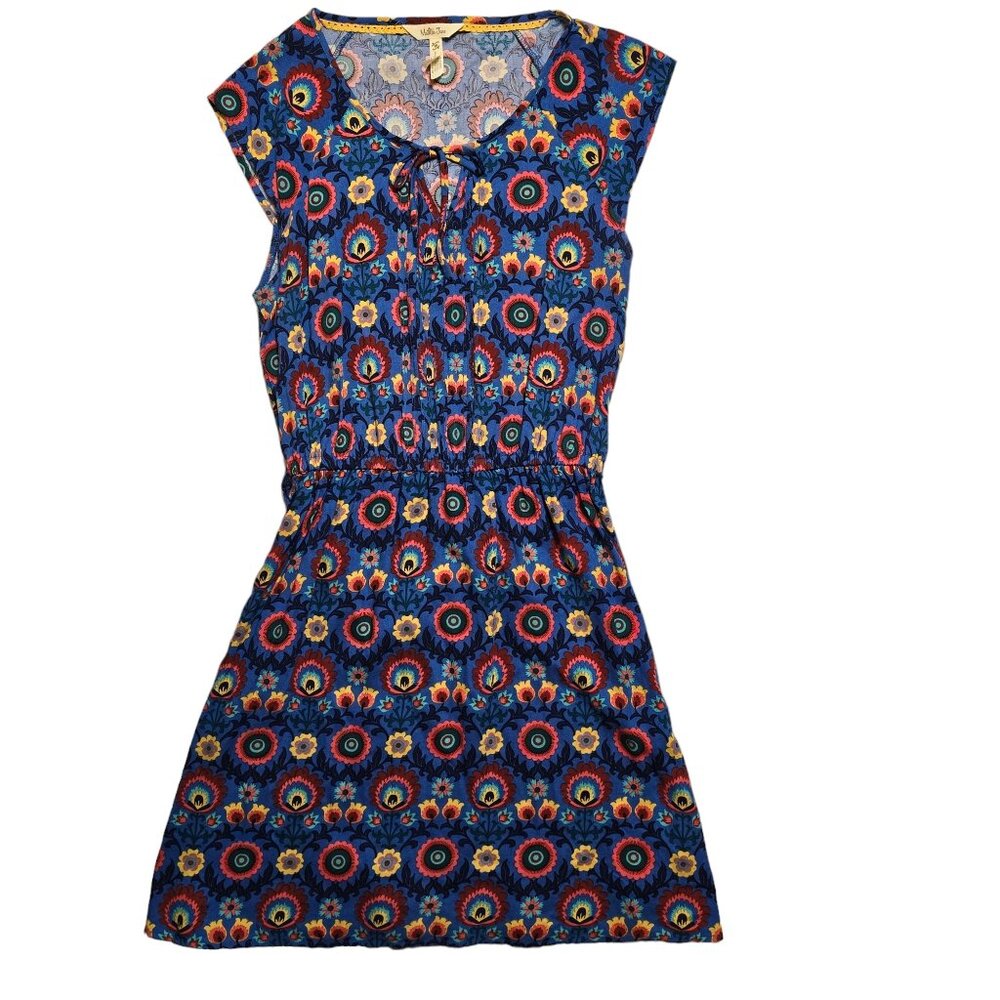 Matilda Jane Blue Floral Dress Size M Excellent Condition‎